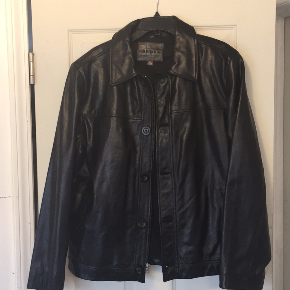 Merona GENUINE Leather Jacket (New)